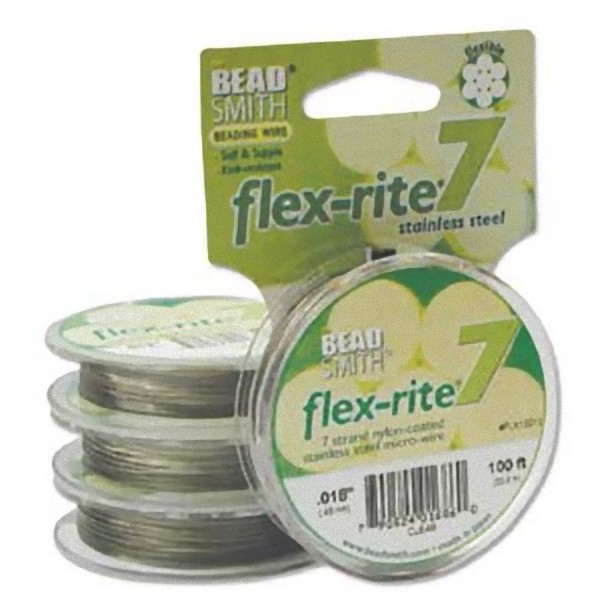 Flexrite-7 tērauda trosīte s.018 (1m)